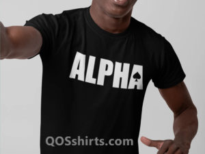 Alpha Spade Bull T-Shirt Model