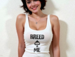 Breed Me Queen of Spades Tank Top Model 4