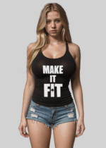 Make it Fit Spade Tank Top Model 2