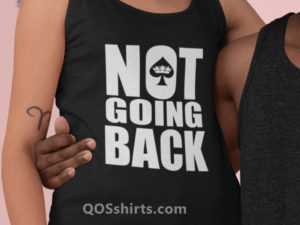 Not Going Back Queen of Spades Tank Top Model