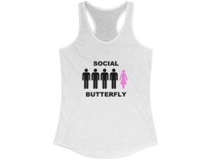 Social Butterfly Gangbang Tank Top