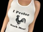 I Prefer Dark Meat BBC Tank Top Model
