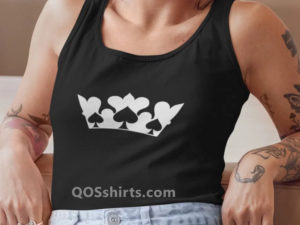 Hidden Spades Crown Tank Top Model
