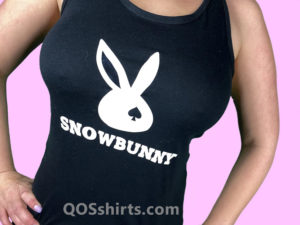 Snowbunny Playmate Tank Top Model
