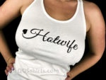 Hotwife Cursive Spade Tank Top Model