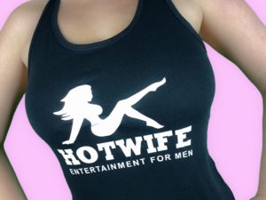Hotwife Centerfold Parody Tank Model