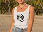 QOS Nested Logo Tank Top Model