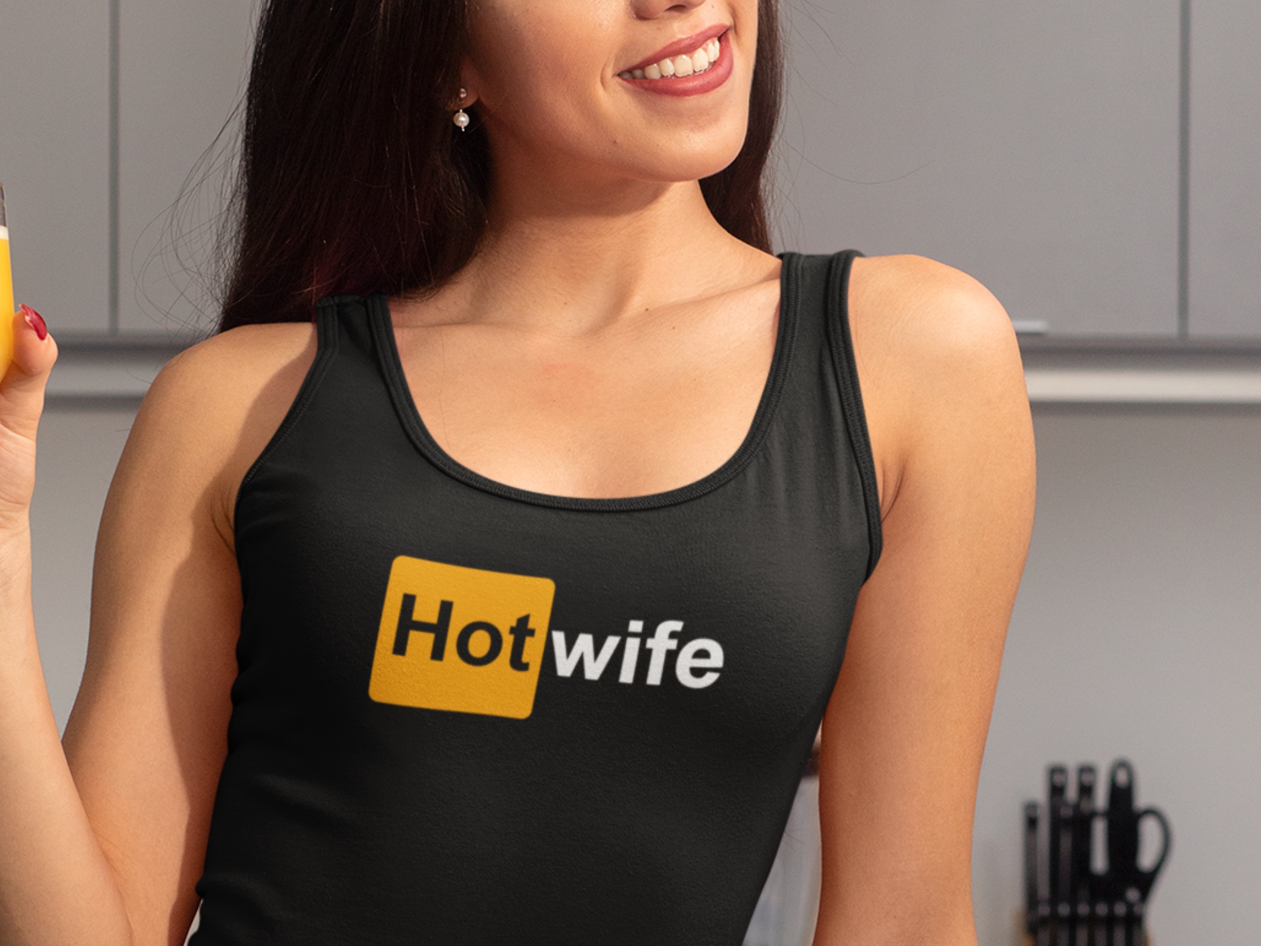 2500px x 1875px - Hotwife Hub Porn Tube Site Parody Tank Top | Queen of Spades Clothing and  Accessories