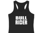 Bull Rider Queen of Spades Tank Top Black - Main