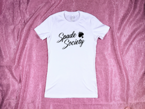 Spade Society Ladies Tee White