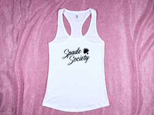 Spade Society Tank Top White