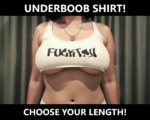 Fucktoy Spade Custom Length Crop Top