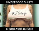 Hotwife Spade Tail Custom Length Crop Top Model