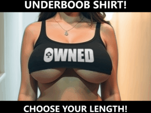 Owned Spade Cutout Custom Length Crop Top