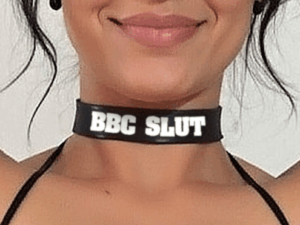 BBC Slut Choker Collar