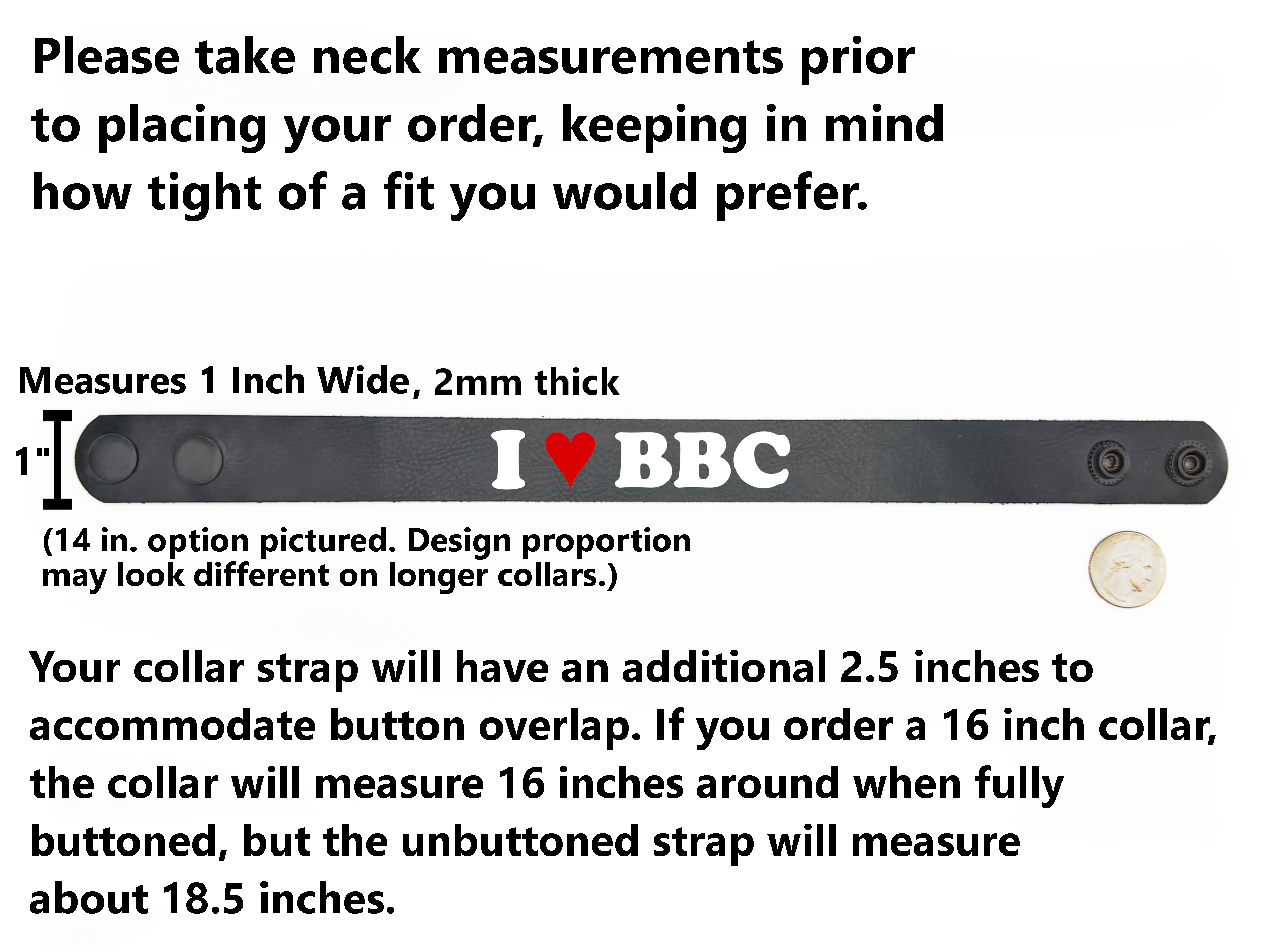 I Heart BBC Collar Flat