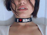 I Heart BBC Collar Model Full